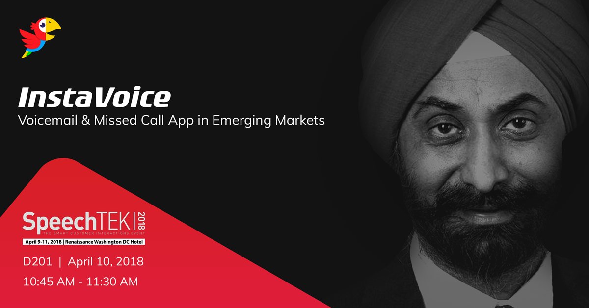 kirusa ceo inderpal singh mumick at speechtek 2018